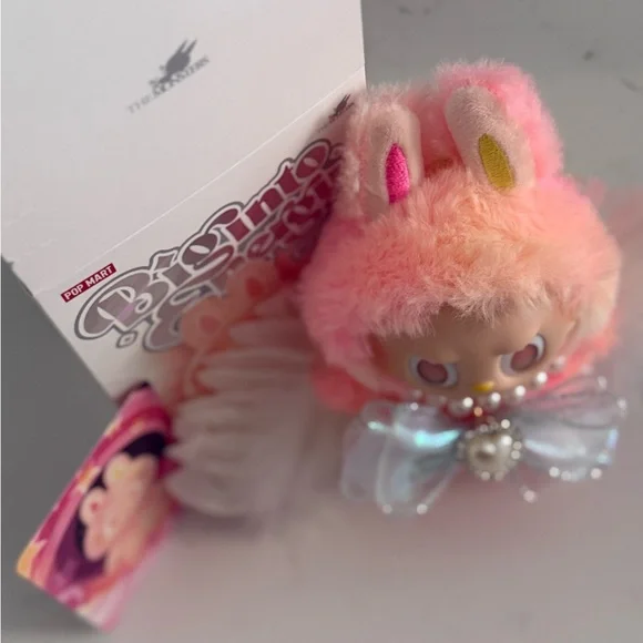 Labubu Plush Pop Mart's The BIG ENERGY series in custom outfit NIB ~ “LOYALTY” - Picture 8 of 13